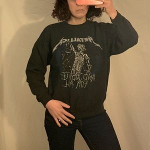 Vintage Metallica Crewneck Sweatshirt
